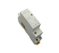 PIUHRKLEVD 1pc TOCT1 2P 25A 1NC 1NO 230V 50/60HZ Din Rail Household AC Modular contactor One Normal Open and One Normal Close