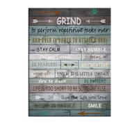 PIUHRKLEVD Business Motivational Quotes Canvas Wall-Art Inspirational Poster for Office Home Entrepreneurs Bedroom Ready to Hang(Framed,16x24inch(40x60cm))