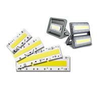 PIUHRKLEVD DIY LED COB Chip Spotlight 30W 50W 70W 100W 150W Replacement Chip AC 220V 110V IP65 Smart IC for LED Floodlight White Warm White Tracking Lighting (Color : White, Size : 220V 70W)