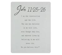 PIUHRKLEVD Faith Based Metal Sign Rustic Farmhouse Wall Hanging for Bedroom Kitchen Pub (8 X 12 in)