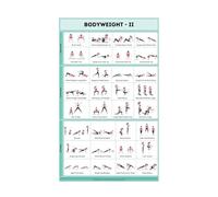 PIUHRKLEVD Strength Training Workout Metal Sign Calisthenics Bodyweight Exercises With Progressions Chart Home Gym Guide For Conditioning And Fitness 8 X 12 in