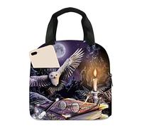 PIUMOJ Harry Sac à Lunch Isolé, Potter Sac à Lunch Enfants, Sac Bento école, Magic Sac Isotherme Repas Lunch Box, Wizard Panier Repas Enfant, Petit Sac Isotherme Repas Enfant