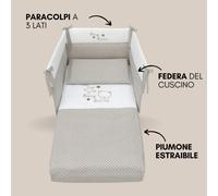 Piumone Paracolpi Dolcemiele Azzurra Design