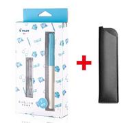 Piuno Kakuno Polaire Visage Stylo Plume Fka-1sr Avec Con-40 Convertisseur D'écriture Lisse Staacquering Fournitures Scolaires Bureau Boîte-Cadeau - Type Sky Blue-F(0.4mm)