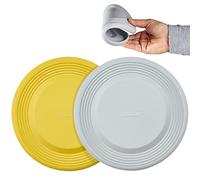 PiuPet® Frisbees I 22cm diamètre I Set de 2 frisbees Chiens I Jouets pour Chiens | Dog Toys | Dog Toy | Frisbee Chien | Freesbee pour Chien