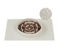 PiuPet® Gamelle Anti glouton I 300ml I Pliable I Gamelle Chien/Gamelle Chat pour Voyager I Gamelle Anti glouton Chat I Gamelle Anti glouton Petit Chien