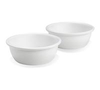PiuPet® Lot de 2 Gamelles Chat en Céramique, 250 ML, Bols de Rechange | Lot de 2 gamelles en grès, Ø 12 cm, Compatibles avec le support en bambou PiuPet
