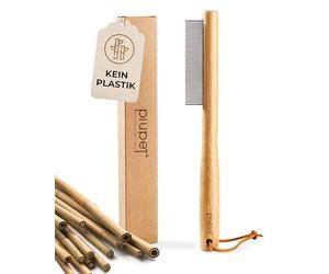 PiuPet® Peigne Anti puces pour Chat/Chien I Pas de matière Plastique I Peigne a Puce I Brosse Chat/Peigne Chien I Anti-puces, poux et tiques pour Chiens I Anti Puces Chaton | Peigne puces Chat