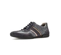 Pius Gabor Baskets basses pour homme, doublure recy cuir certifié, semelle intérieure amovible, Indigo Indigo Midgrey 02, 42 EU