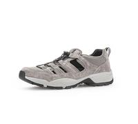 Pius Gabor Baskets basses pour homme, sandales, semelle intérieure amovible, cuir certifié, Stone 21, 42 EU