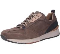 Pius Gabor Baskets pour homme, chaussures à lacets, semelle intérieure amovible, marron, 39 EU Large