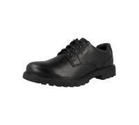 Pius Gabor Homme Chaussures à Lacets, Monsieur Chaussures Confortables,Gore-TEX,Cuir certifié,Semelle Amovible,Noir (Black) / 01,45 EU / 10.5 UK