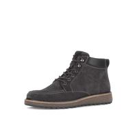 Pius Gabor Chaussures à lacets pour homme, bottines, doublure recyclée, semelle intérieure amovible, fermeture éclair, Noir ardoise 11, 41 EU