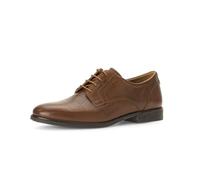 Pius Gabor Chaussures d'affaires pour homme, chaussures à lacets, cuir certifié, semelle intérieure amovible, Cognac 03, 44.5 EU