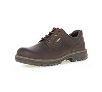 Pius Gabor Chaussures d'affaires pour homme, chaussures à lacets, Gore Tex, Extragri, semelle intérieure amovible en latex, Mocca 04, 45 EU
