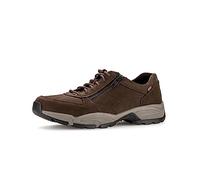 Pius Gabor Homme Baskets, Monsieur Baskets Basses,Cuir certifié,Semelle Amovible,Chaussure à Lacets,Chaussure de Sport,Marron (Espresso) / 01,49.5 EU / 14 UK