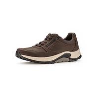 Pius Gabor Homme Baskets, Monsieur Baskets Basses,Cuir certifié,Semelle Amovible,Chaussure Basse,Chaussure de Rue,Marron (Mocca) / 18,41 EU / 7.5 UK