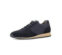 Pius Gabor Homme Baskets, Monsieur Baskets Basses,Cuir certifié,Semelle Amovible,Chaussure Basse,Chaussure de Rue,Bleu (Midnight),42.5 EU / 8.5 UK