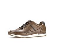 Pius Gabor Homme Baskets, Monsieur Baskets Basses,Semelle Interchangeable,Semelle Superflex,Chaussure de Rue,Marron (Cognac),43 EU / 9 UK