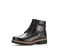 Pius Gabor Homme Bottes, Monsieur Bottes à Lacets,Gore-TEX,Cuir certifié,Semelle Amovible,Doublure Chaude,Demi-Bottes,Noir (Black) / 17,46 EU / 11 UK