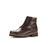Pius Gabor Homme Bottes, Monsieur Bottes à Lacets,Gore-TEX,Cuir certifié,Semelle Amovible,Doublure Chaude,Demi-Bottes,Marron (Mocca) / 18,48.5 EU / 13 UK