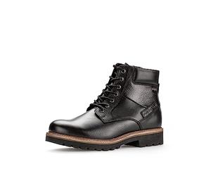 Pius Gabor Homme Bottes, Monsieur Bottes à Lacets,Gore-TEX,Cuir certifié,Semelle Amovible,Doublure Chaude,laçage,Noir (Black) / 17,48.5 EU / 13 UK