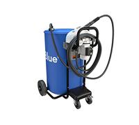 PIUSI Chariot Mobile pour Transfert AdBlue/Urea/DEF pour fûts de 200 kg, jusqu'à 10 l/Min, Pistolet Automatique avec Compteur, Filtre 3D, 230V/50Hz | Flipper F00100C00