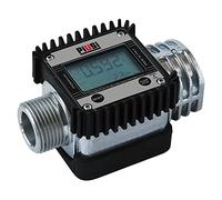 PIUSI Compteur Digital à Turbine pour Gasoil, Débits jusqu'à 120 l/min, Pression 20 bar, Connexion M 1” BSP - F 1” BSP | K24 F00408100