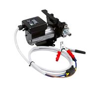 PIUSI Kit de Ravitaillement Diesel Portable, Pompe Panther 35/70 l/min à 24/12V avec Pinces, Connexions avec Raccords de Tuyau 1" | Carry Panther F0034104C