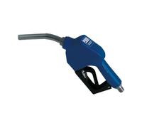 PIUSI Pistolet avec arrêt automatique en acier inoxydable pour Adblue, eau, débit jusqu'à 40 litres/minute, Spout 3/4", raccord porte-caoutchouc inox 3/4" | Suzzarablue A60 F0061903B