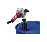 PIUSI Pompe à manivelle pour transferts AdBlue/DEF, eau et antigel avec raccord fût 2" BSP, tuyau rigide pour aspiration, capacité 38 litres x 100 tours, sans tuyau manqué | Piusi Hand Pump F00332A4A