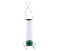 Piuusngy Mangeoire à Oiseaux Sauvages à L'Épreuve des Écureuils Patio Extérieur Mangeoire à Oiseaux Suspendue en Fer Forgé B