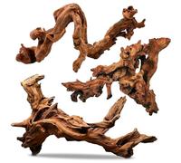 PIVBY Lot de 3 Branches Naturelles en Bois flotté pour décoration d'aquarium