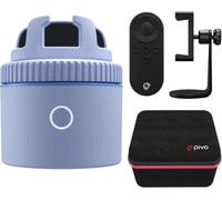 Pivo Kit de démarrage équestre - Support de téléphone avec Suivi Automatique du Visage, du Corps et du Cheval - Rotation à 360° - 6 Vitesses - Support pour Enregistrement vidéo - Bleu Clair