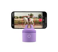Pivo Pod Lite Équestre Suivi Automatique du Cheval, du Visage et du Corps, Support de Smartphone à Rotation 360°, Coaching Équin, Zoom Automatique, Enregistrement Photo & Vidéo Mains Libres - Violet