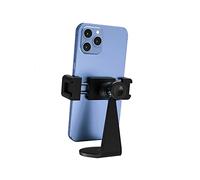 Pivo Support Intelligent Réglable 360° Vertical et Horizontal Smartphone Support en Aluminium Support avec Adaptateur de Pince Universelle de ¼ Pouce pour Trépieds