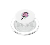 Pivoine Brosse à Cheveux Lavande Botanique PopSockets PopGrip pour MagSafe