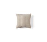 Pivoine - coussin - en velours côtelé - 35x35 cm - Beige