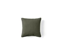 Pivoine - coussin - en velours côtelé - 35x35 cm - Vert