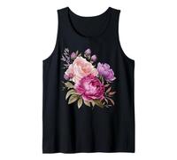 Pivoine Fleurs Aquarelle Lavande Pourpre Pivoine Rose Pivoine Débardeur
