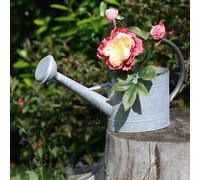 Pivoine Fleurs en soie Fleurs artificielles Rose Jaune 68cm Deko