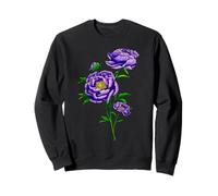 Pivoines Retro Florals Botanical Art Vintage Pivoine Fleur Sweatshirt
