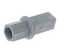 Pivot à 6 pans hexagonal et carré de 13 pour treuils à vis sans fin
