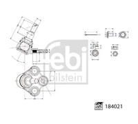 FEBI BILSTEIN 184021 Rotule de suspension