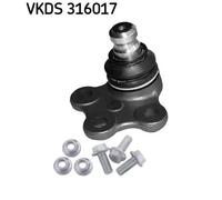 Pivot de bras de suspension VKDS 316017 SKF pour RENAULT MERCEDES-BENZ