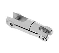 Pivot De Fixation En Acier Inoxydable Pour Bateau | Accessoires Pour Kayaks À Deux Sections | Émerillon À Manille Et Chaîne En Acier Inoxydable,Pour Voilier En Eau Douce Zones Maritime Et Côtière Lac