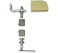 Pivot de portail métallique - Générique - Série 100 - Réglable - Tube 40x40mm - 150kg max