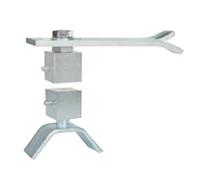 Pivot de portail pour tubes carrés 40mm - à sceller