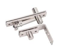 Pivot de porte dissimulée Rotation brossée en acier inoxydable 180 degrés