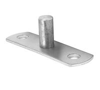 Pivot de Suspension Central de Porte Cachée, Charnière de Pivot de Porte 201 Accessoires de Quincaillerie de Meubles de Charnière de Porte en Verre D'acier Inoxydable